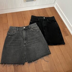 zara jean skirts (2 pairs)